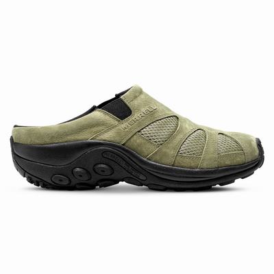 Merrell Jungle Slide Vent 1TRL Sandaler Herr Olivgröna (SE617235)